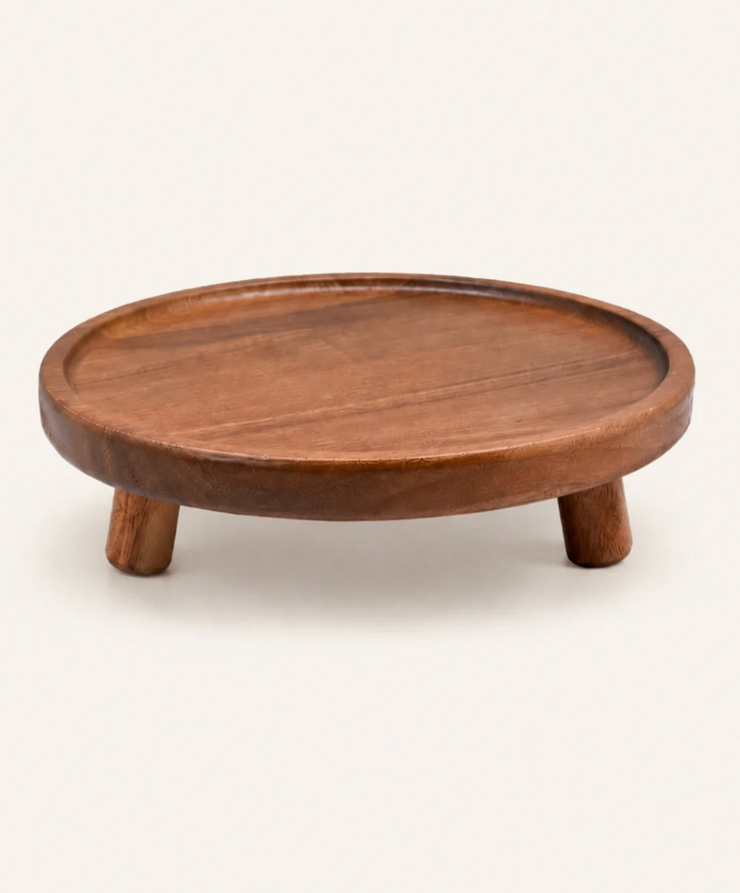 Ronde Acacia Tray