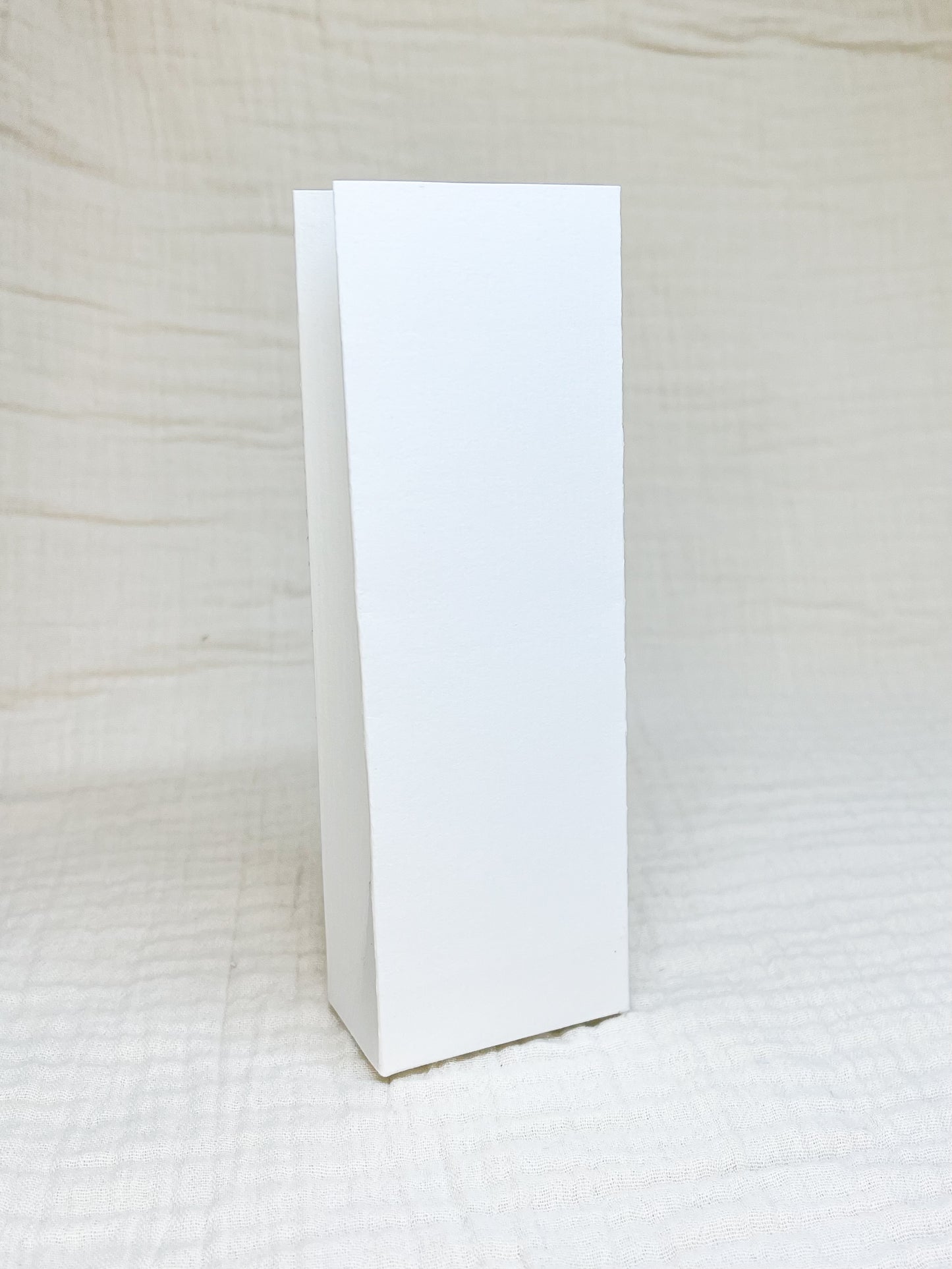 Hoog doosje in gebroken wit voor doopsuiker - Atelier D