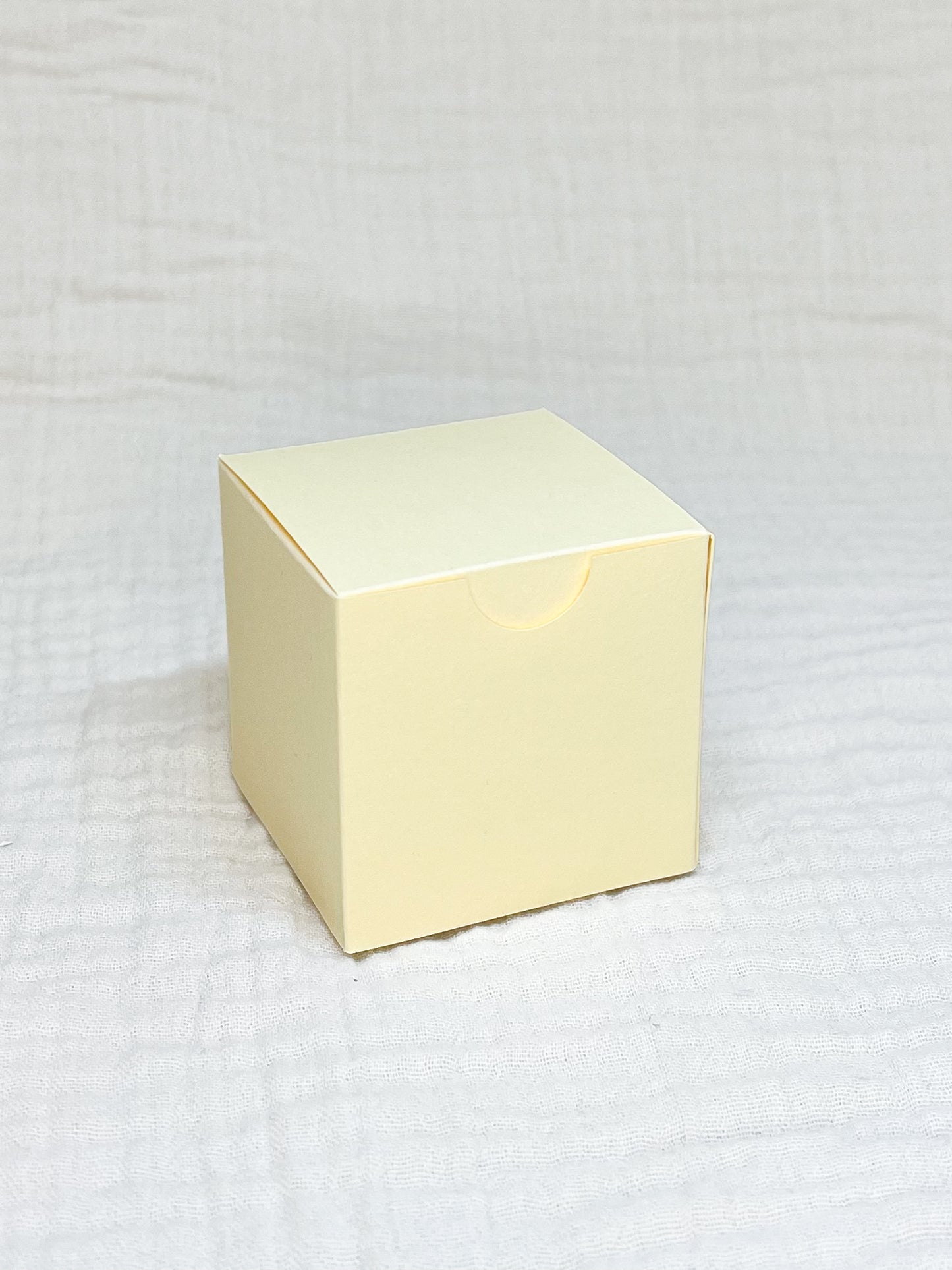 Kubusdoosje in onyx voor doopsuiker - Atelier D