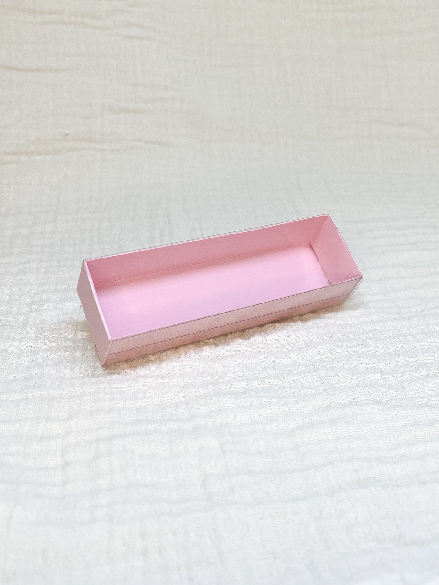 Luciferdoosje in blush voor doopsuiker - Atelier D