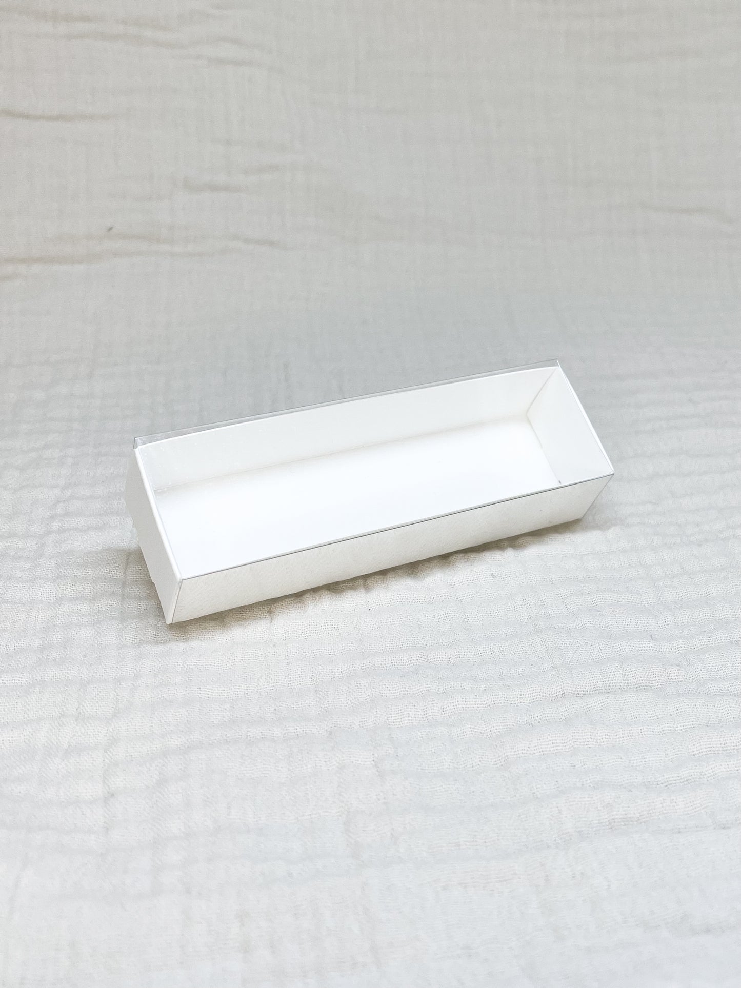 Luciferdoosje in gebroken wit voor doopsuiker - Atelier D