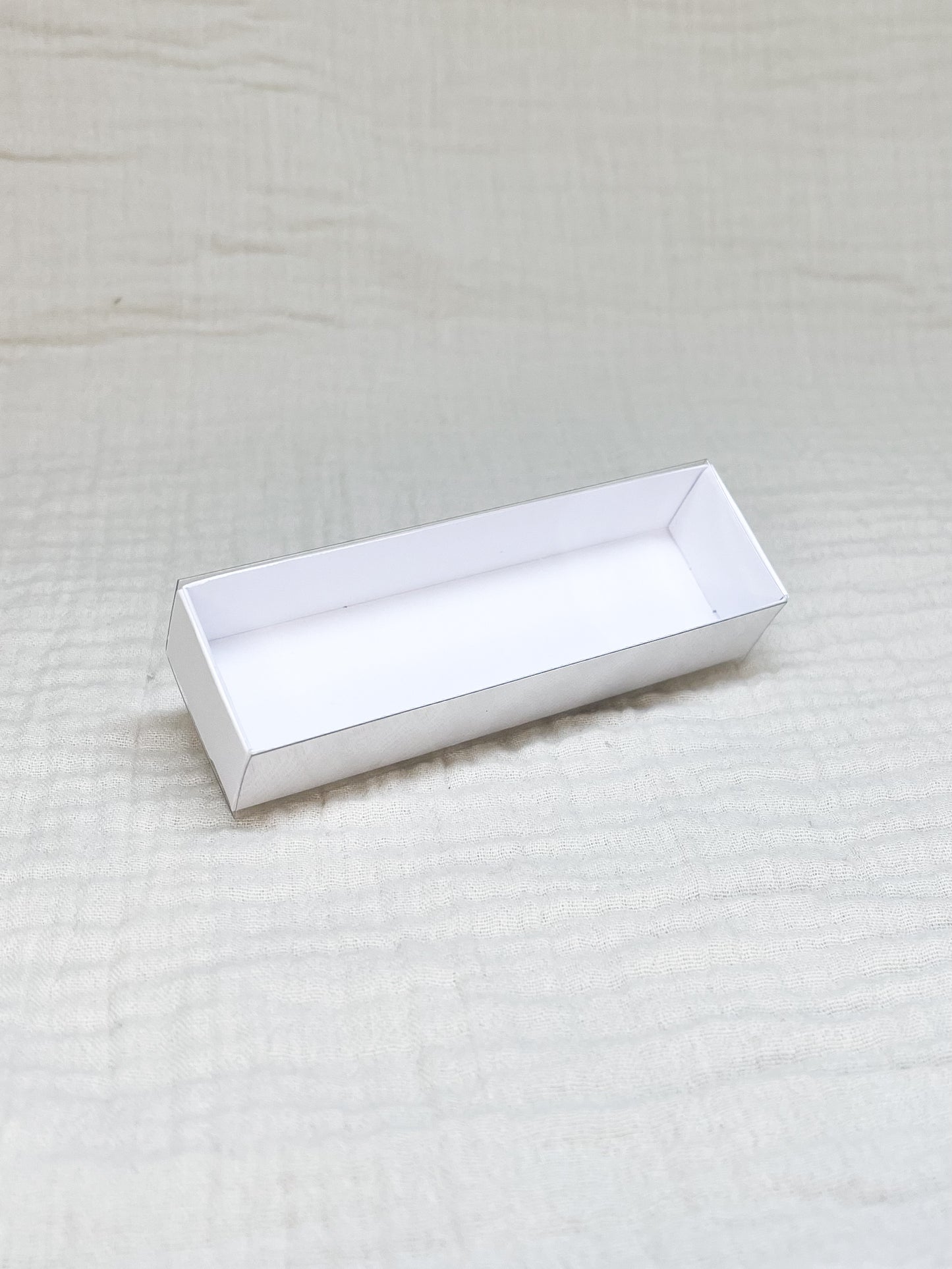 Luciferdoosje in wit voor doopsuiker - Atelier D