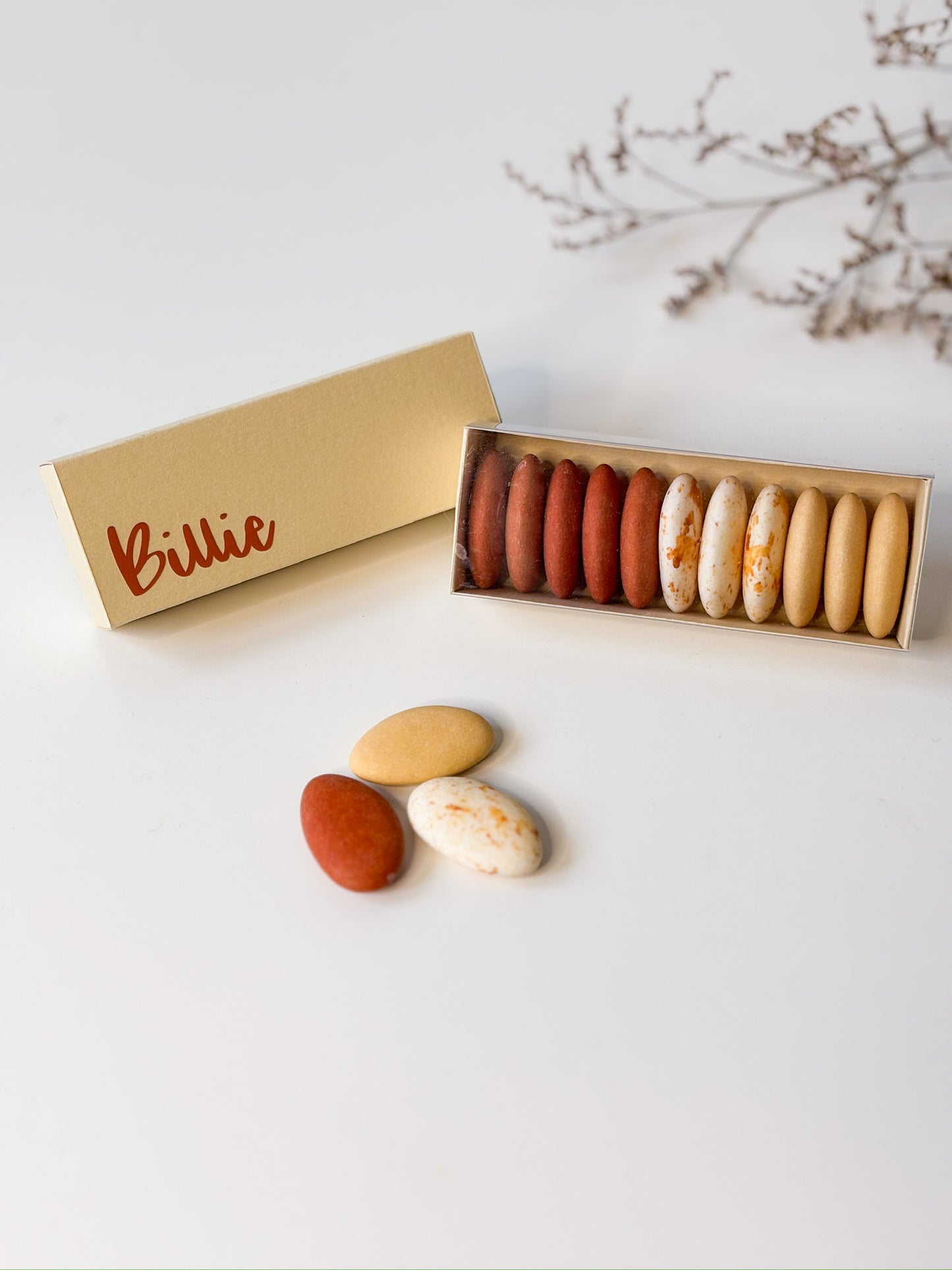 Luciferdoosje in Zand voor doopsuiker - Atelier D