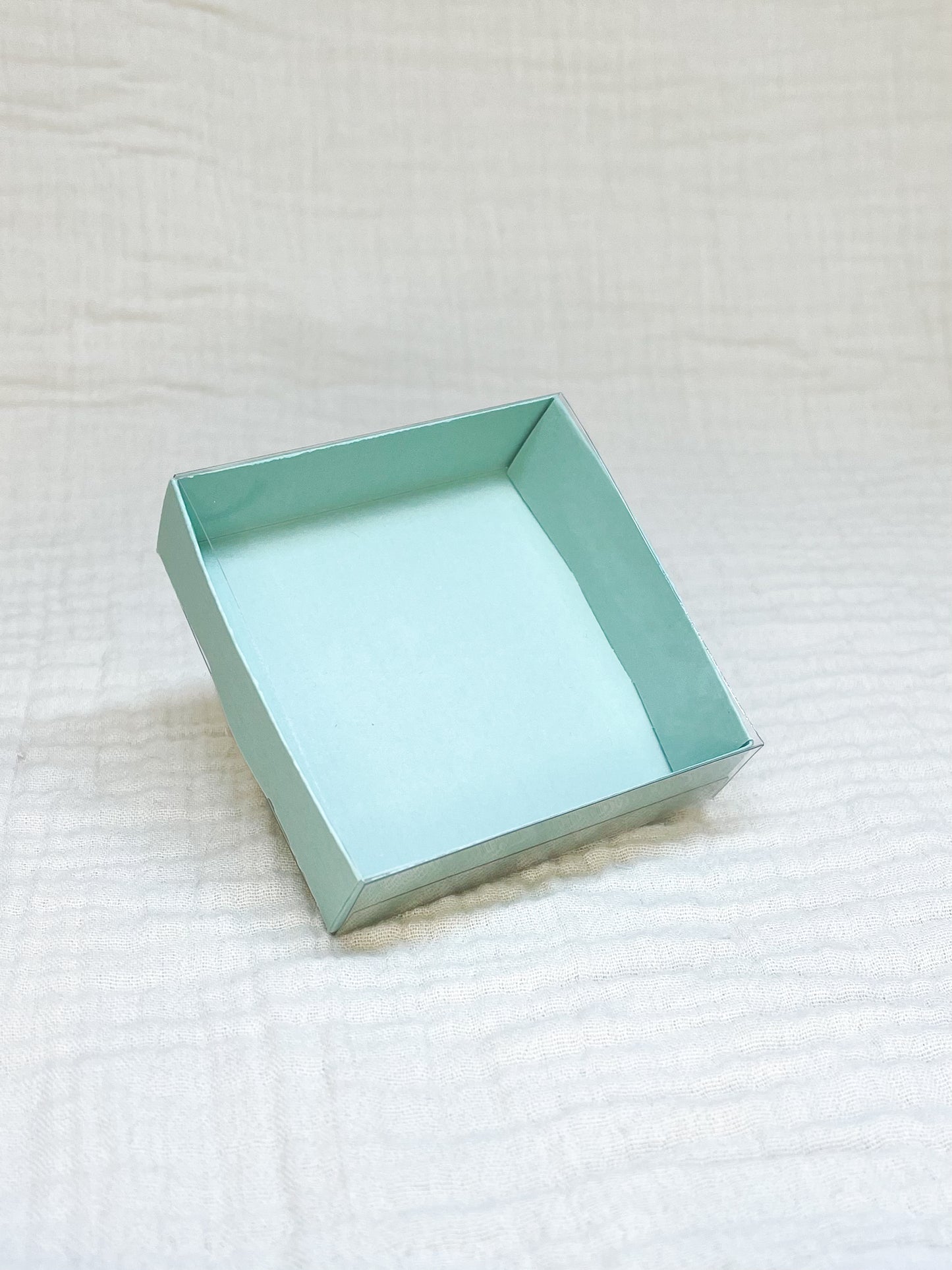 Schuifdoosje in munt voor doopsuiker - Atelier D