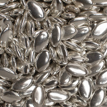 dragees metallic zilver