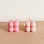 Kaars bolletjes - Roze