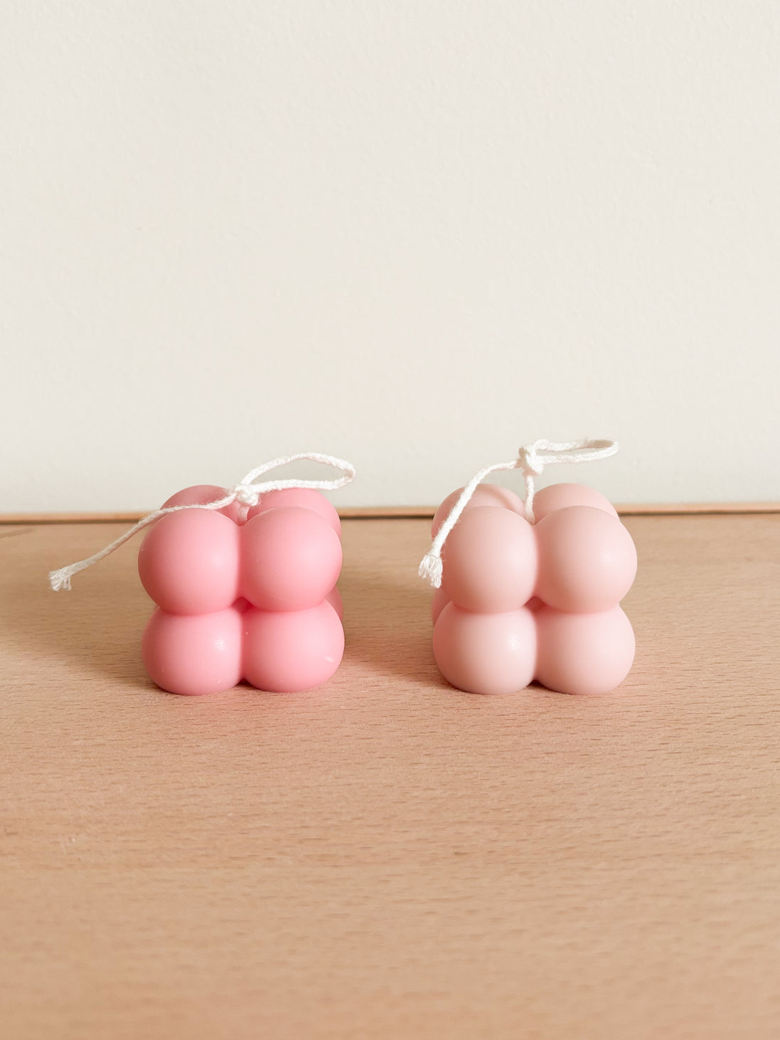 Kaars bolletjes - Roze