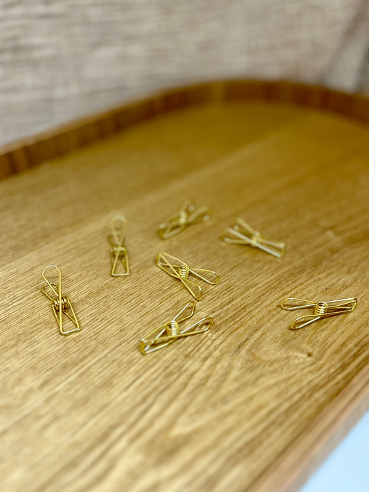 Clip mini Goud