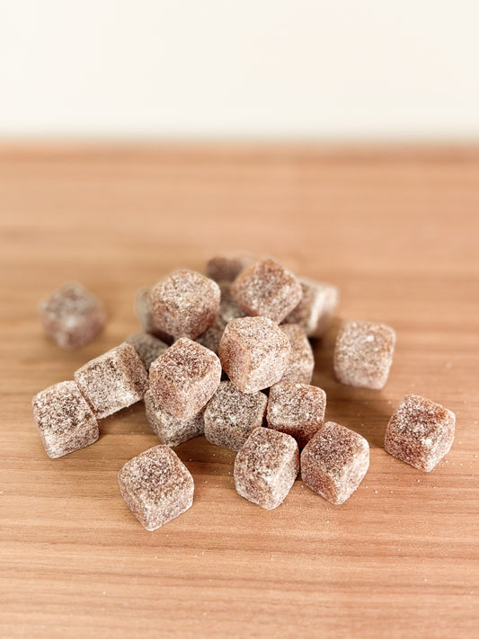 Snoepblokjes 1kg - Bruin