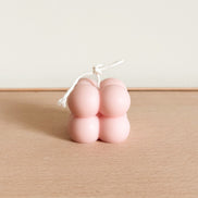 Kaars bolletjes - Licht Roze