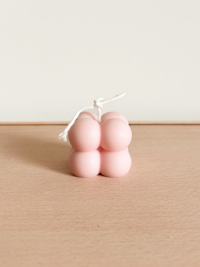 Kaars bolletjes - Licht Roze