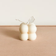 Kaars bolletjes - Wit