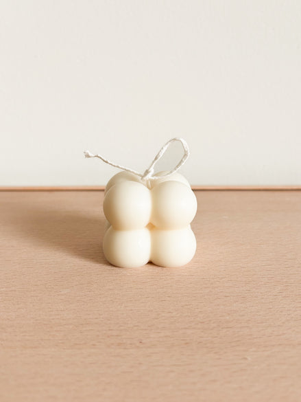 Kaars bolletjes - Wit
