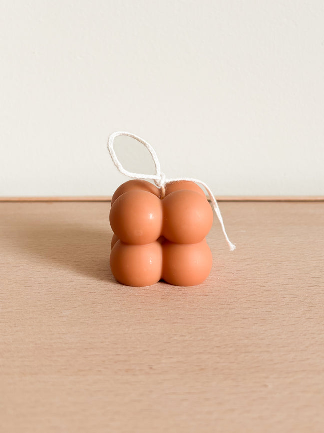 Kaars bolletjes - Terracotta