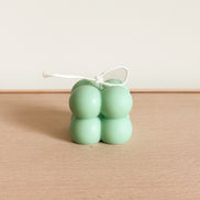 Kaars bolletjes - Groen