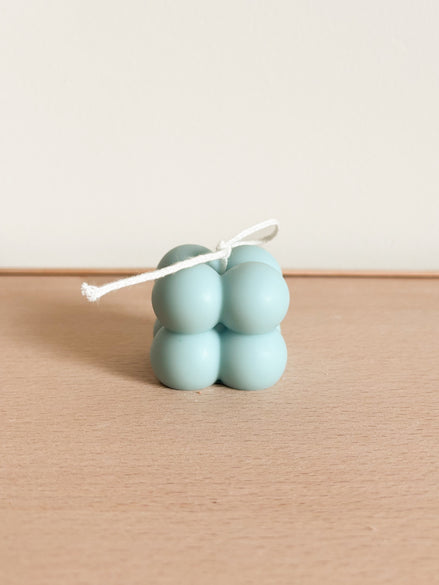 Kaars bolletjes - Blauw