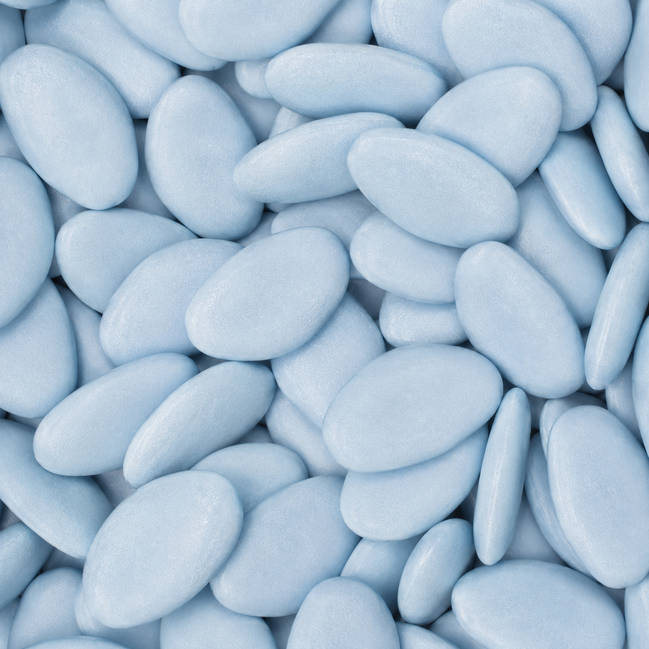 Suikerbonen Babyblauw Mat - PC