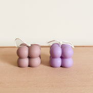 Kaars bolletjes - Lila