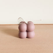 Kaars bolletjes - Oud Roze