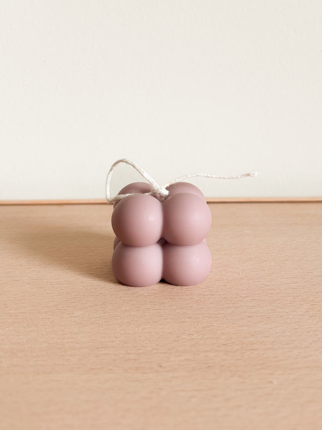 Kaars bolletjes - Oud Roze