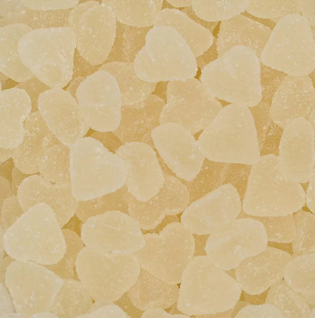 Gesuikerde Hartjes Wit