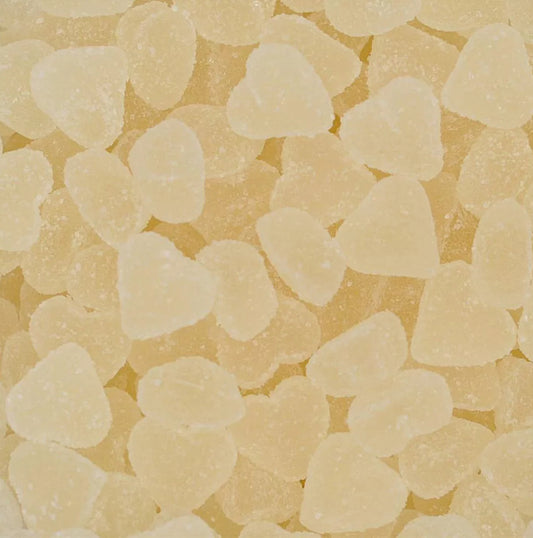 Gesuikerde Hartjes Wit