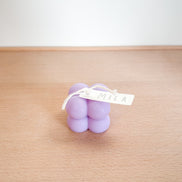 Kaars bolletjes - Lila