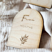Mijlpaalkaartjes Hout (14 stuks) - Boog