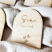 Mijlpaalkaartjes Hout (14 stuks) - Boog
