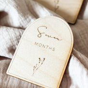 Mijlpaalkaartjes Hout (14 stuks) - Boog