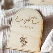 Mijlpaalkaartjes Hout (14 stuks) - Boog