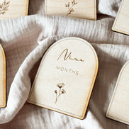 Mijlpaalkaartjes Hout (14 stuks) - Boog