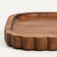 Wave Acacia Tray