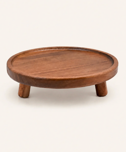 Ronde Acacia Tray