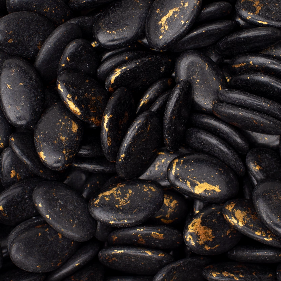 Suikerbonen Marbré Zwart/Goud - DB