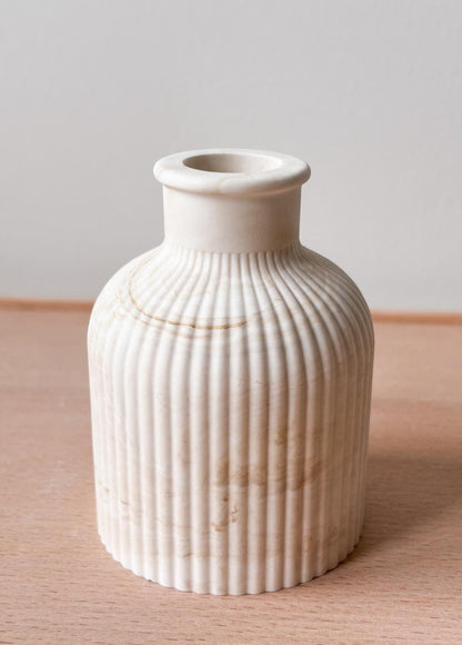 Vaasje Ribbel Beige