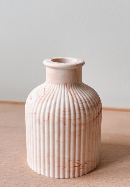 Vaasje Ribbel Terracotta