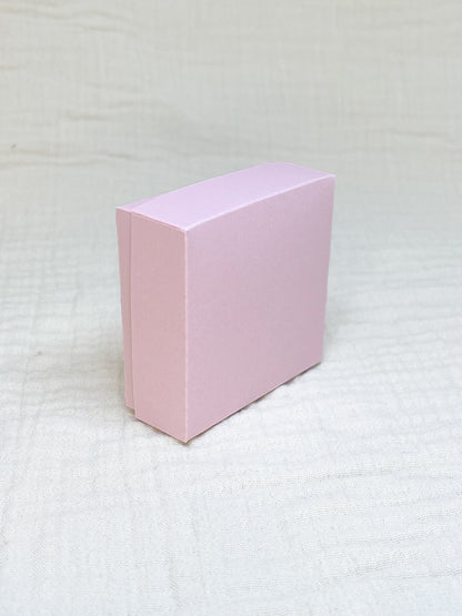 Dekseldoosje in blush voor doopsuiker - Atelier D