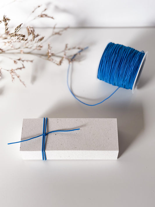 Elastiek Blauw - per meter