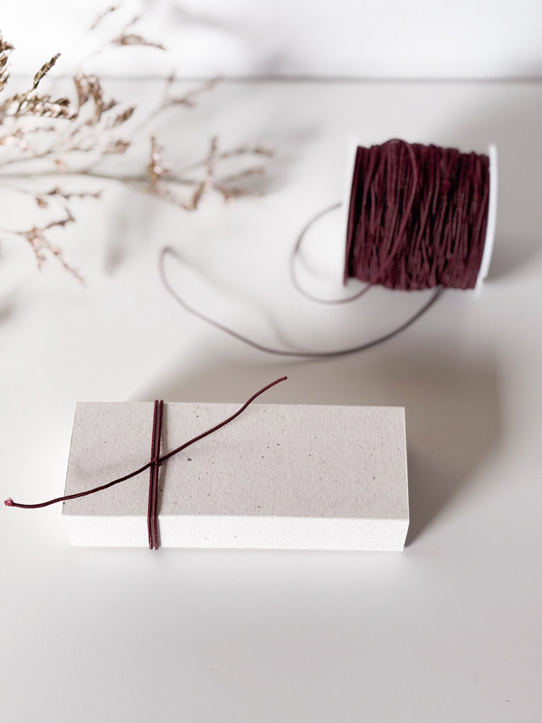 Elastiek Bruin - per meter