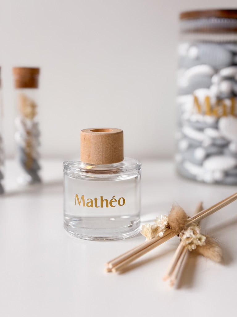 Geurstokjes voor huisgeur voor doopsuiker - Atelier D