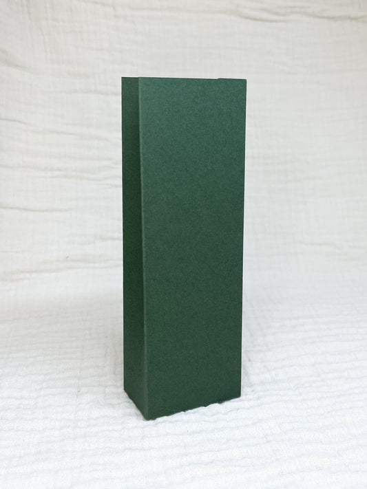 Hoog doosje in donker groen voor doopsuiker - Atelier D