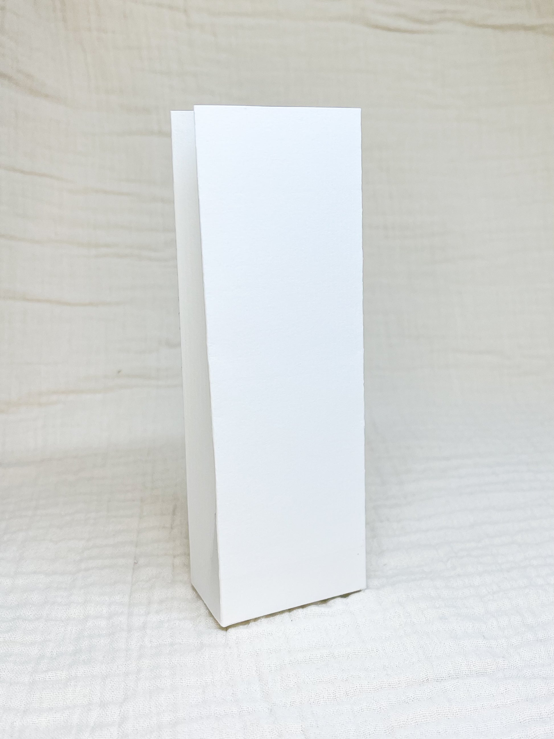 Hoog doosje in gebroken wit voor doopsuiker - Atelier D