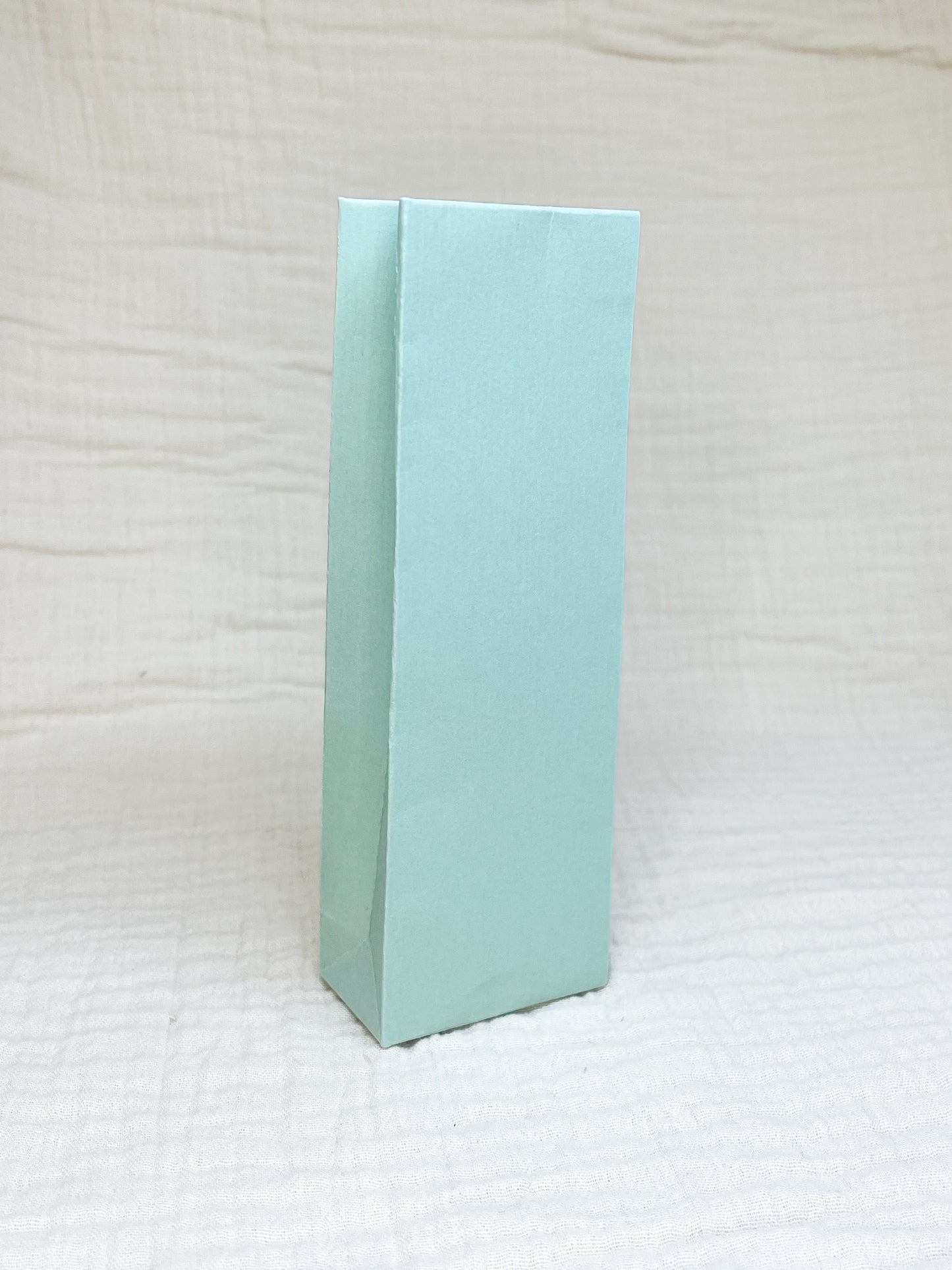 Hoog doosje in munt voor doopsuiker - Atelier D