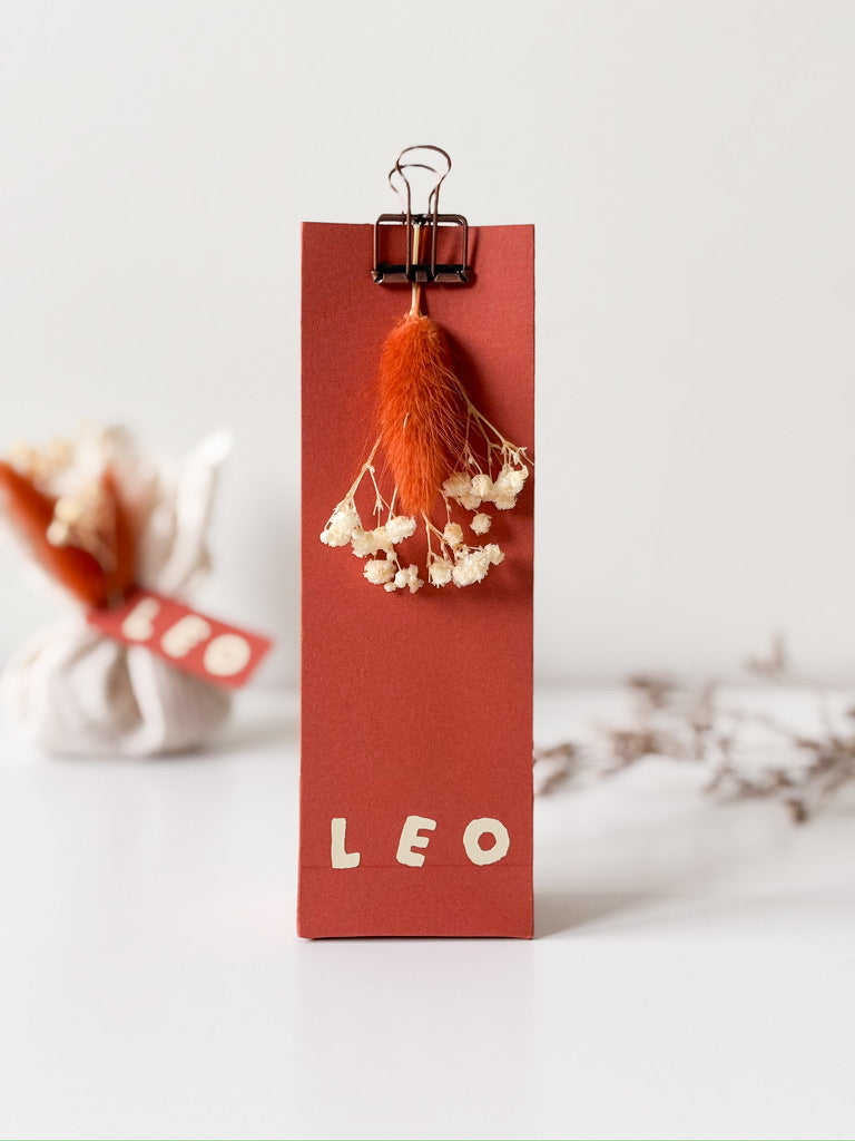 Hoog doosje in Roest voor doopsuiker - Atelier D