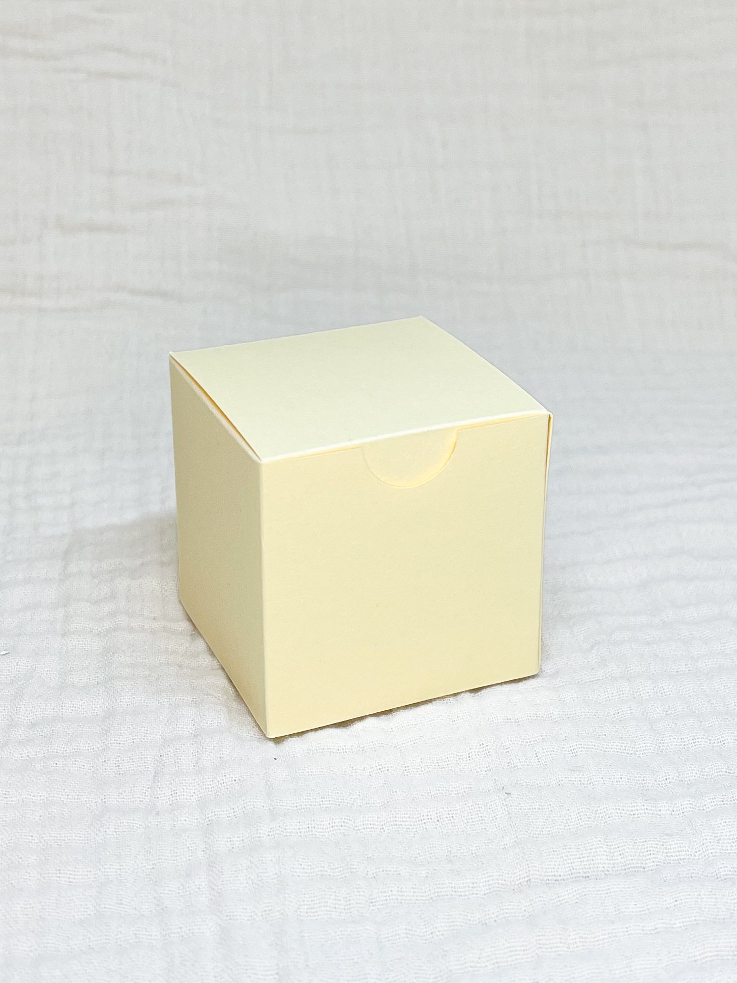 Kubusdoosje in onyx voor doopsuiker - Atelier D