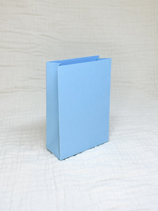 Laag doosje in hemelsblauw voor doopsuiker - Atelier D