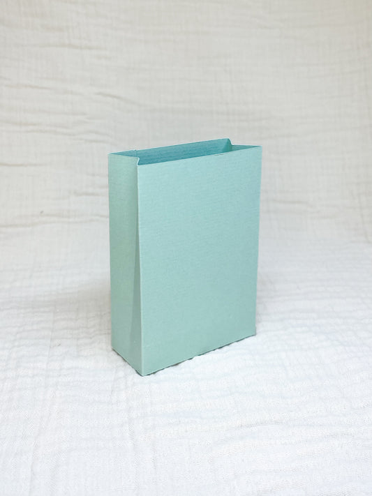 Laag doosje in munt voor doopsuiker - Atelier D