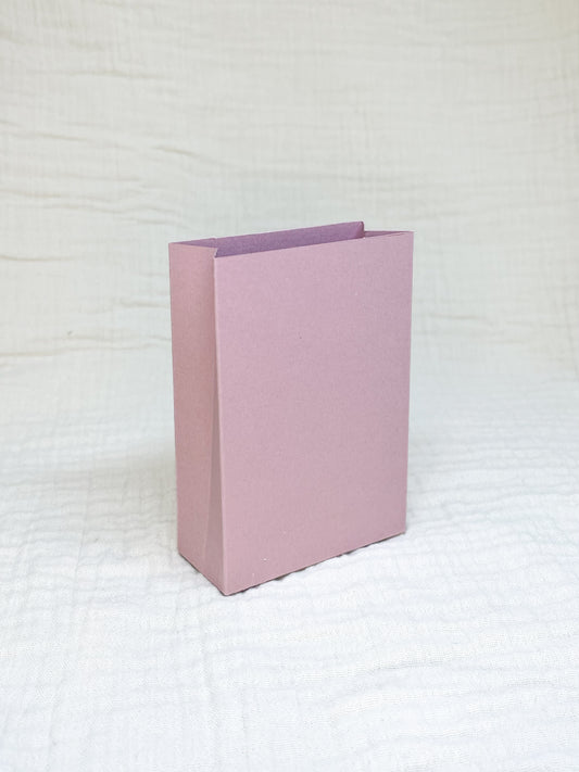 Laag doosje in oud roze voor doopsuiker - Atelier D