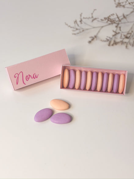 Luciferdoosje in Blush voor doopsuiker - Atelier D